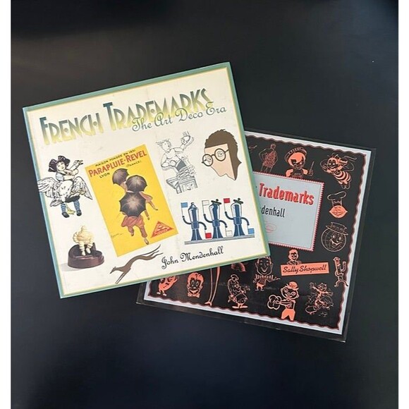 French Trademarks, The Art Deco Era & Character Trademarks Books (2) - Picture 1 of 3